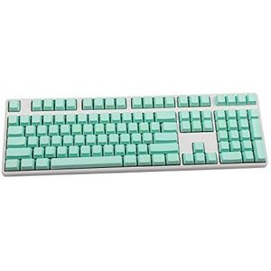 Leeg dik PBT OEM-profiel 108 ANSI Keycaps voor MX-schakelaars mechanisch toetsenbord (alleen Keycap) (Groen)