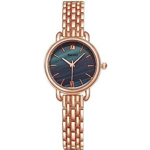 horloges Horloges Rose Goud Roestvrij Staal Horloges Voor Vrouwen Horloge Luxe Quartz Horloge Casual Zakelijk Modern Polshorloge Genereus Mode