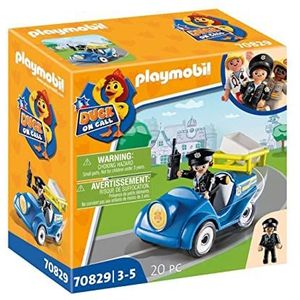 Playmobil 70829 Duck On Call Mini-politiewagen,eén maat,multi kleuren