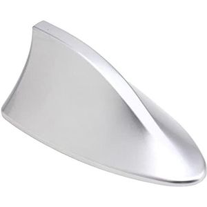 GPRTKULE Universele Auto Decoratieve Antenne Geen Functie Shark Fin Radio Antena Antenne (Zilver)