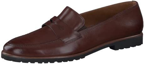Paul Green - Loafers - Bruin - Leer
