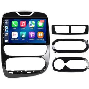 Android autoradio voor Renault Clio 3 4 2012-2018, 9 inch touchscreen autoradio Autoaccessoires met GPS Bluetooth FM RDS HiFi WiFi(F5 6+128G)