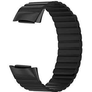 Vervangende polsbandjes compatibel met Fitbit Charge 5, KangPlus siliconen band, magnetische sluiting sport polsband voor vrouwen en mannen, verstelbaar 5,5-8,1 inch compatibel met Fitbit Charge 5 -