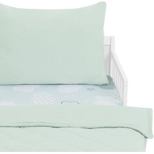 Evolur Dreamer 3-delige beddengoedset voor peuters, superzacht en ademend beddengoed voor peuters, machinewasbaar, inclusief hoeslaken, dekbed en kussensloop