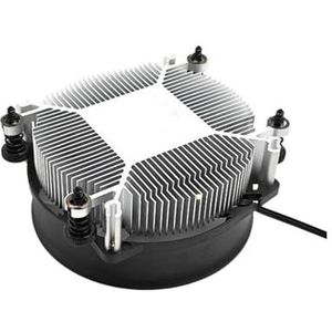 Stille ventilator met temperatuurregeling van de AM2/3/4 CPU-koeler (aluminium kern 20 mm)