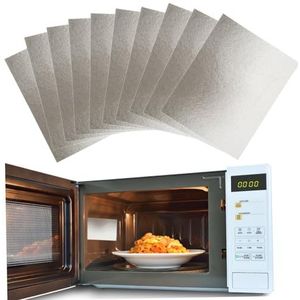 10 Stks Magnetron Waveguide Cover 5.9x4.7 ''Mica Sheet Gemakkelijk te Snijden Golfgeleider Cover Vervanging Warmte-isolatie Magnetron Oven Repareren Deel Voor Keuken Thuis Mica Vellen