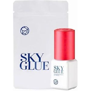 5 ml 5 g SKY GLUE wimperlijm voor wimperverlenging. Droogtijd 1-2 sec. Eyelash. 5 gram. Made in Korea. Eyelash Lijm. Lijm (rode kap 5g)