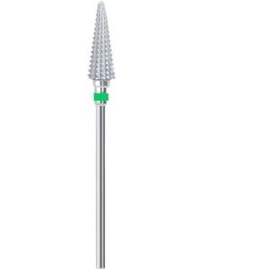 DHRCONPA 17 mm 3/32 inch driehoekige kegel hardmetalen nagelboortjes dubbele rotatie links rechtshandig slijpen manicure-gereedschap