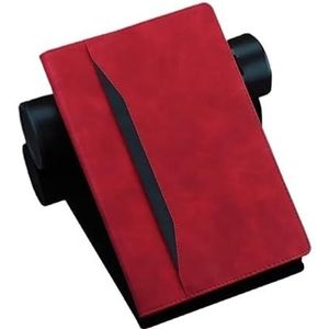 Tpu Silicon Base Tablet Cover Geschikt for Huawei Matepad Se 11Inch 2024 AGS6-W00 AGS6-W09 Luxe Flip Pu Leather Case(Red)