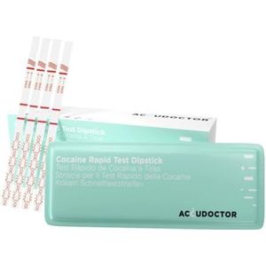 10x Accudoctor Drugtests cocaïne in Urine drugstest drog test kit strips testing homekit drugstesten testen durgs multi test drogue detector cocaine teststrips zelftest autotest