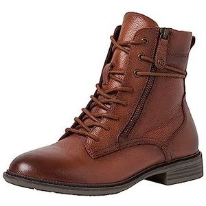 Tamaris enkellaarsjes store cognac