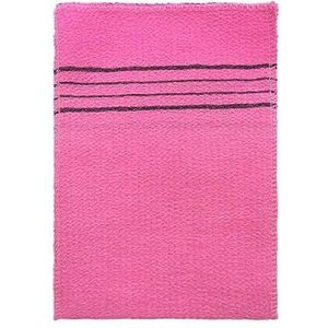Badsponzen for volwassenen, badspons, mesh poef badspons, schuim Loofah spons (Color : 4PCS Pink)