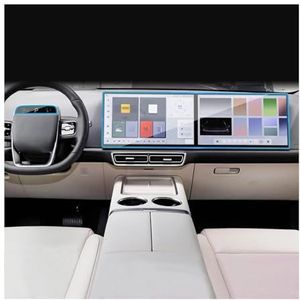 Displaybeschermfolie Voor Ideal L6 2024 2025 Navigatieschermbeschermer Gehard Glas Auto GPS Dashboard Film(Navigation+Instrument)