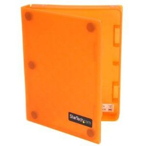 StarTech.com HDDCASE25OR 2,5 inch antistatische harde schijf beschermhoes, oranje (3 Pack), 2,5 HDD beschermer oranje, 2,5 HDD beschermer