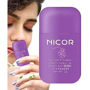 Neusstaafinhalator - Double Aromatherapie Stick - Energieke aromatherapie neusinhalator, aromatherapiestick, stimulerende aromatherapiegeur Dubbulon