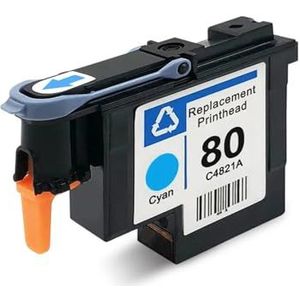 80 Printkop Printkop for D-esignjet 1050 1055 1055cm 1050c C4820A C4821A C4822A C4823A Plus Printer(1PCS Cyan)