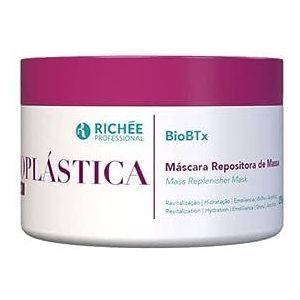 Kit Richée Smoothing System Mass Replenisher Mask Bioplástica BioBTx Hydratie Anti-Kroezen Haarverzorging