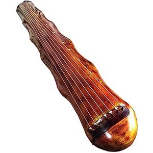 Professionele Handgemaakte Oude Chinese Dennenhout Guqin Chinese Traditionele Snaarinstrumenten Chinese Guqin Instrument (Color : 06)
