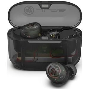 JLab Go Air Pop+ In-ear hoofdtelefoon, draadloos, bluetooth, True Wireless hoofdtelefoon, 35+ uur draadloze oordopjes, oordopjes met microfoon, USB-C oplaadbox, dual connect