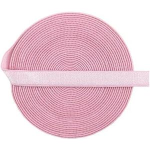2 5 10 Yard 3/8"" 10mm Glanzend Nylon BH-band Elastische Spandex Satijnen Band Schouderband Ondergoed Lingerie Naaiwerk Trim-Roze Roze-10mm-10 Yards