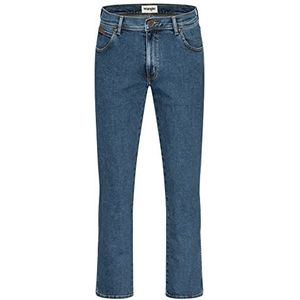 Wrangler Texas Stretch Straight Jeans voor heren, stonewash, 31W / 30L