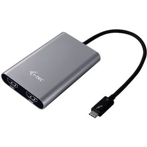 i-tec Thunderbolt 3 Dual HDMI-Videoadapter 4K/60 Hz voor MacOS en Windows
