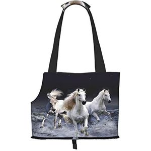 Paard, Pet Carrier Handtassen, Schoudertas, Opvouwbare Tote Bag voor Pet