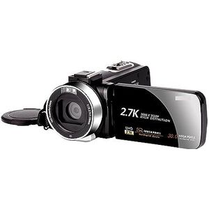 2.7K Outdoor Vlog Camcorder For Fotografie 16X Zoom Video Recorder Draaien Touchscreen Selfie Digitale Camera Thuisgebruik HD camera (Color : 16G SD Card, Size : 1)