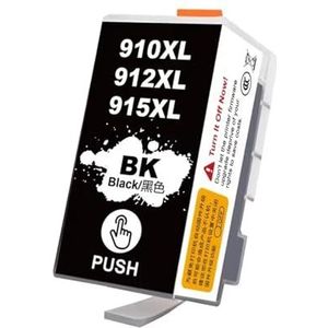 Inktcartridge 910XL 912XL 915XL Compatibel met O-ficejet 8010 8020 8025 8028 8022 8026 8012 8018 8023 8031 ​​8033 8034 printers(BK)