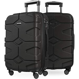 HAUPTSTADTKOFFER X-Kölln - handbagage harde schaal, zwart, Handgepäck-Set, Koffer