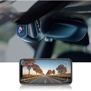 FITCAMX Dash Cam Compatibel met BMW 1 2 3 4 5 7 Serie X1 X2 X3 X4 X5 X6, Frame F (Model A), 4K WiFi-rijrecorder, BMW OEM-accessoires, UHD Car Video, G-Sensor, Plug & Play, met 64GB