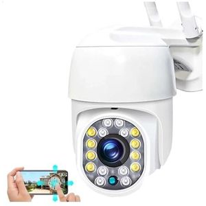 Bewakingscamera, HD IP-camera 5MP buitenvideocamera Menselijke detectie Beveiligingscamerasysteem Tweeweg bewakingscamera's(2MP NO SD Card)