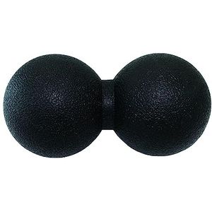 Harde pinda-massagebal, dubbele lacrosse-massagebal. Diepe weefselmassageroller, mobiliteitsbal voor fysiotherapie, myofasciale release, spierontspanner, acupuntmassage