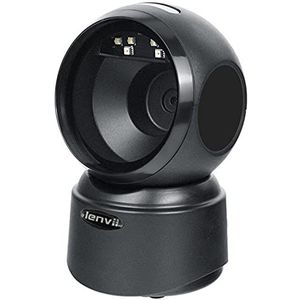 LENVII D7800 Desktop Barcode Scanner Omnidirectionele Handsfree Automatische USB QR Code Scanner