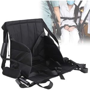 BUBANDI Medische Glijdende Transferschijf Voor Senioren - Patiënt Lift Sling Multi-Purpose Volledige Lichaam Rolstoel Transfer Seat Pad Slide Board Met Veiligheidsgordel & Noodevacuatie Stoel