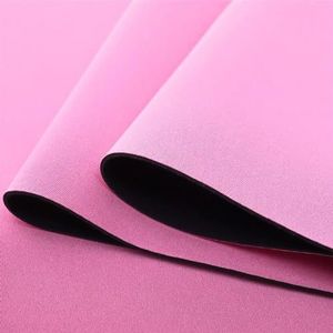 Resistente neopreen stof reistas rugzak duikuitrusting stof neopreen naaistof 2 mm roze stretchstof andere stof breien stretch wetsuit neopreen naaistof (kleur: roze, maat: 45