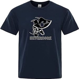 Viking Mythology 3D-geprint Raven Klassiek Heren-T-shirt, Zomerse Casual Modetops, Vaderdagcadeau (verkrijgbaar In Meerdere Kleuren).