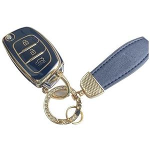 Autosleutel beschermhoes Voor Hyundai Voor Solaris Creta Ix25 Voor Kona Voor Tucson Voor Sonata FE I40 Voor Elantra Ix35 I20 Ix45 HB20 Voor Accent Auto Flip Key Case Cover Sleutel Shell(3)