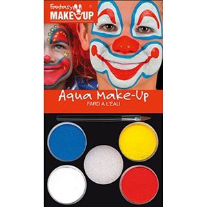 Kreul 37080 - Fantasy Aqua Make Up Picture Pack Clown multicolor