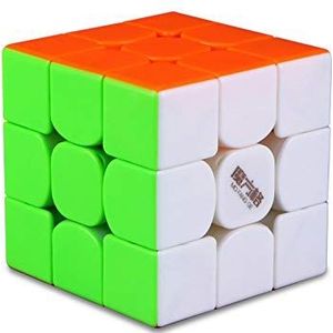 ETbotu Magic Cube, CuberSpeed Thunderclap 3x3 Black Speed Cube MofangGe Thunderclap 3x3x3 Speed Cube Puzzle Kleur: zwart/bruin,