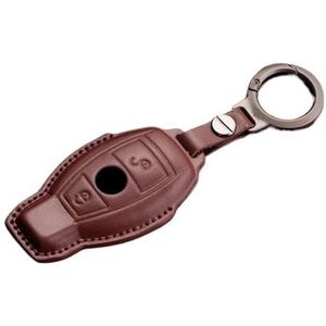 Autosleutel beschermhoes CLE CLA GLC W177 W205 W213 W222 X167 Voor Lederen Auto Afstandsbediening Sleutel Case Cover Autosleutelzakje Shell Voor A C E S G Klasse Sleutel Shell(5)