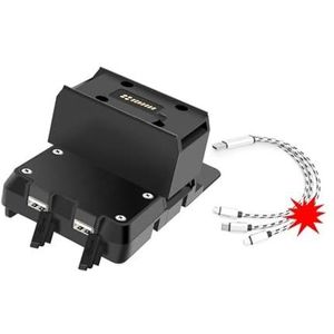 Telefoonhouder Motorfiets Voor BMW Voor R1200RT Voor R1250RT Voor R 1200 RT 2020 GPS Ondersteuning USB Telefoon Houder Draadloos Opladen Motorfiets Navigatie Beugel Navigatie Plaatbeugel (Color : USB