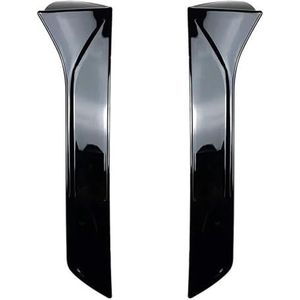 Auto Achterspoilers 2 Stuks Achterruit Zijspoiler Wing Styling Auto Splitter Auto Accessoire Voor Seat Voor Leone FR Voor MK3 Voor MK3.5 2012-2021 Auto Spoiler Vleugels(Glanzend zwart)