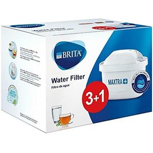 BRITA Filter voor waterfilter Maxtra +, kunststof/kool/harsen 4 Filtri Bianco