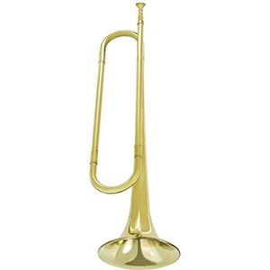 Koperen studententrompet Metalen Trompet Professionele Messing Instrument Jeugd Hoorn Bugle (Color : Golden)