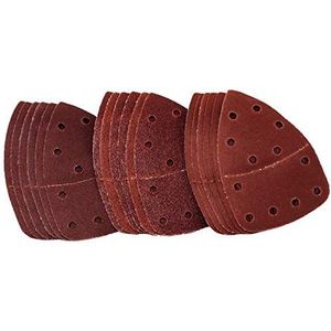 Schuurbladen set hout 18 stuks PHS 160 E5 - LIDL IAN 291795 6x K60 6x K120 6x K240