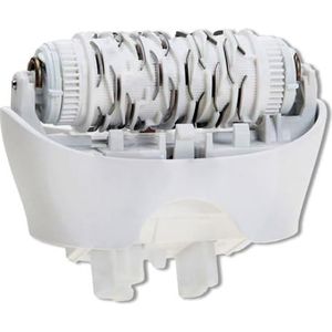 Anakel Home Vervangend Epileerhoofd 81533164 Compatibel met Braun Silkepil 7, Silkepil 9, Xpressive en SensoSmart Epilator, Extra Brede Kop, Witte Kleur