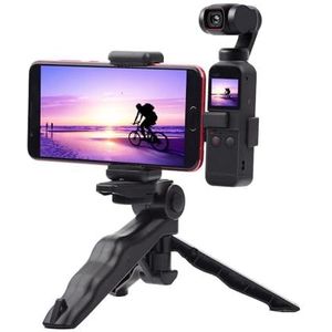 Mobiele Telefoon Beveiligen Clip Bracket Mount Desktop Statief for DJI Osmo Pocket/Pocket 2 Telefoon Clip Houder Gimbal Camera accessoires (Color : Clip and tripods B)