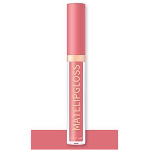 INTEROOKIE Matte Lipstick Lipgloss Non Stick, Langdurige Lip Stain Vloeibare Lipstick, Non-transfer Lip Colour Make-up, Lip Tint voor Vrouwen (07-upgrade)