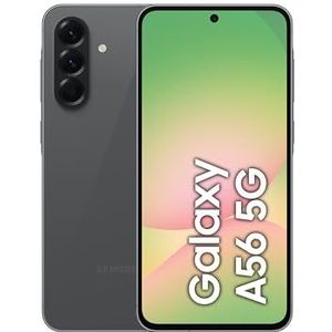 Samsung - Galaxy A56 5G - Android-smartphone - Antraciet - 256 GB opslag - 8 GB RAM